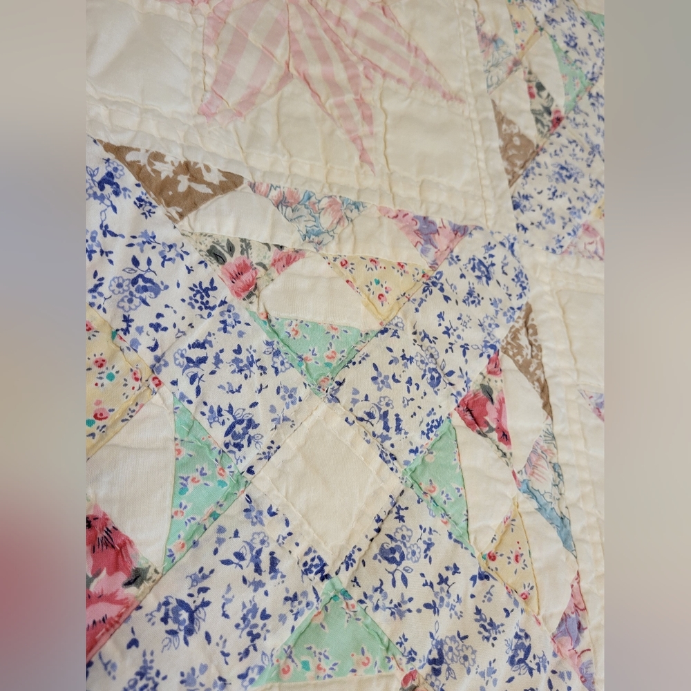 Vintage 8 point star Arch Quilt - Picture 12 of 17